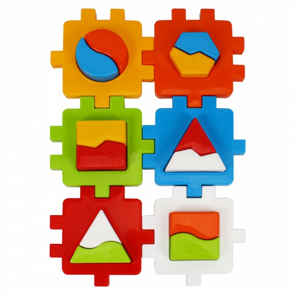 Фото, Відеоогляди іграшка куб "розумний малюк логіка 1 технок", арт.2452