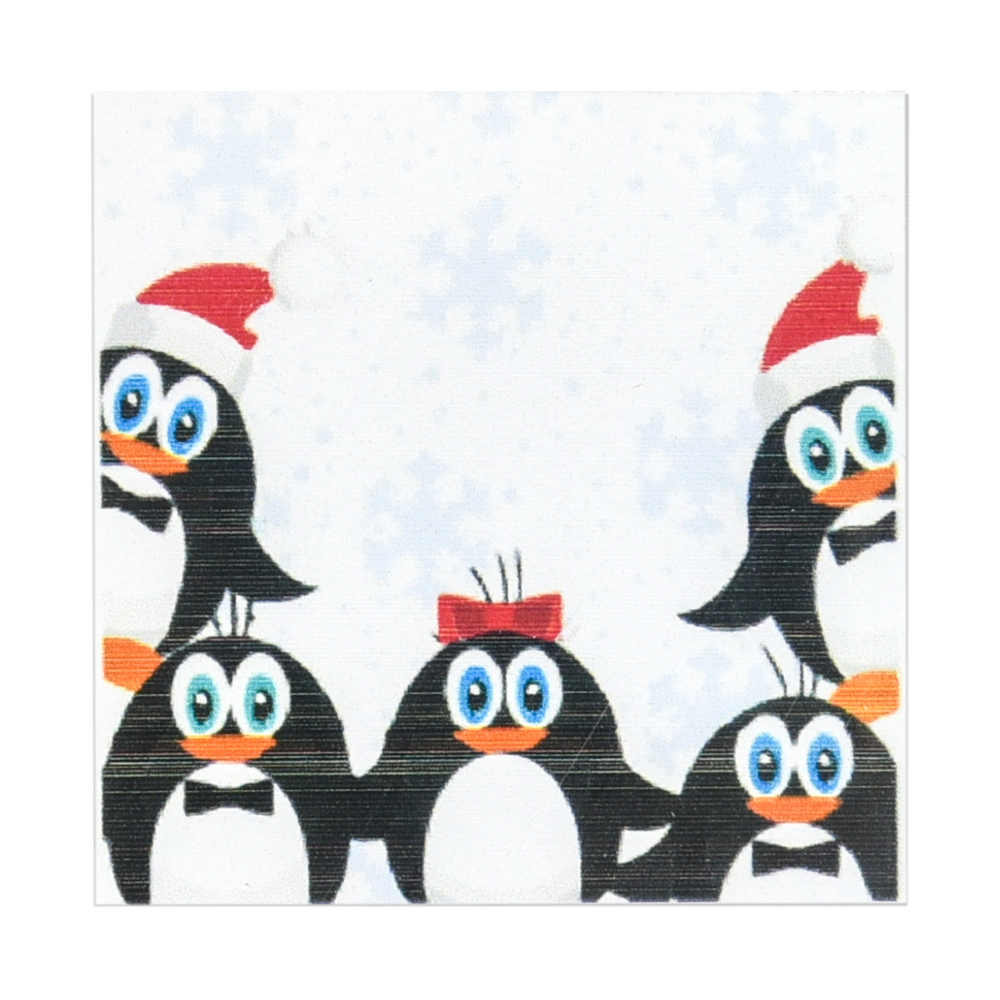 Фото, Відеоогляди картина за номерами strateg п'ять пінгвінів розміром 20х20 см (hh6328)