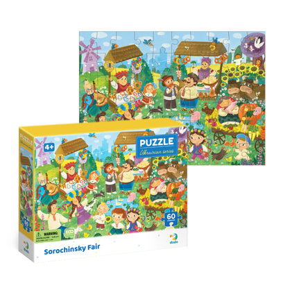 Фото, Відеоогляди пазл dodo сорочинський ярмарок