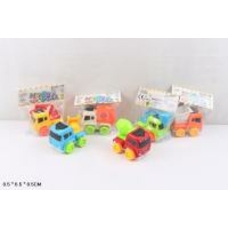 Будівельна техніка 986-64 (432шт) 6 видів в пакеті 8,5*6,5*7,5см