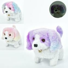 М'яка іграшка МР2319 (48шт) собака, 16см, рухає головою, звук, ходить, рухає хвостом, 3 кольори М'яка іграшка МР2319 (48шт) собака, 16см, рухає головою, звук, ходить, рухає хвостом, 3 кольори