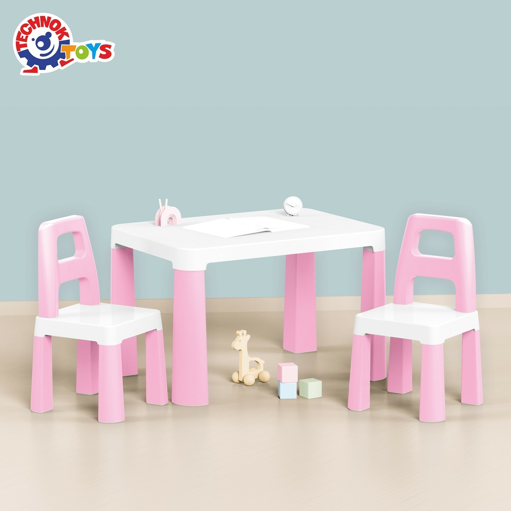 Фото, Відеоогляди дитячий стіл з двома стільцями техноk, арт.0457