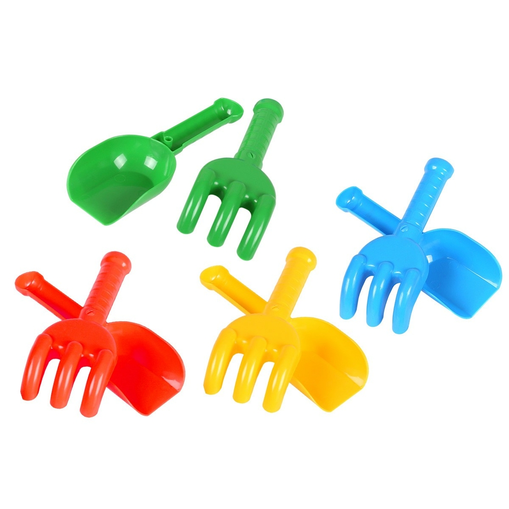 Фото, Видеообзоры іграшка набір "лопатка + грабельки малі технок", арт.2865