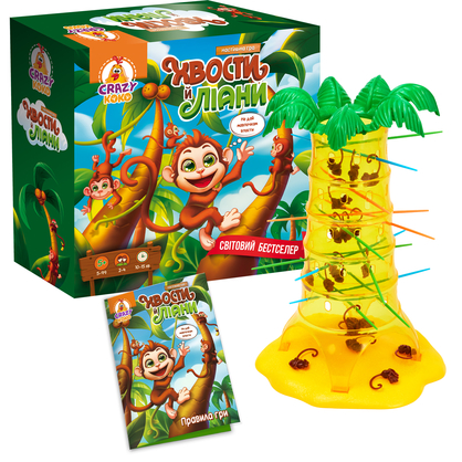 Фото, Видеообзоры гра настільна vladi toys розважальна. хвости й ліани. vt8055-39