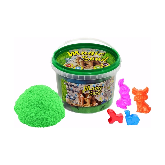 Отзывы  кінетичний пісок strateg magic sand зелений у відрі 500 г (371-5)
