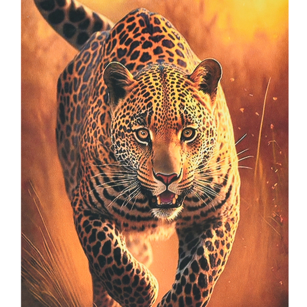 Фото, Відеоогляди алмазна мозаїка strateg преміум швидкість дикої природи розміром 40х50 см (sk88258)