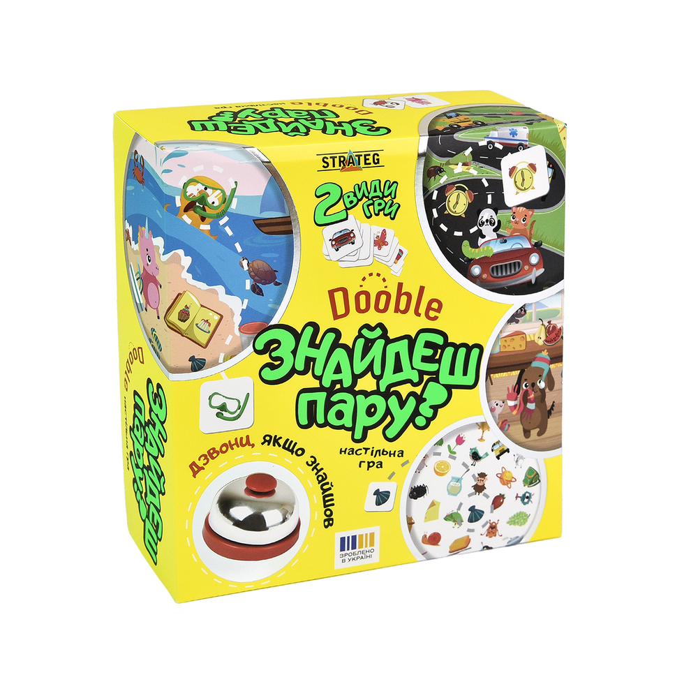 Фото, Видеообзоры карткова гра strateg знайдеш пару? українською мовою (30221)