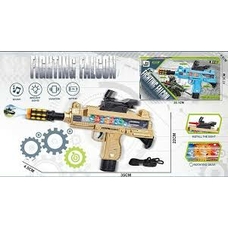 Автомат JQ888А  (60/2) 2 кольори, звук, підсвіч, вібрація, проектор, у кор