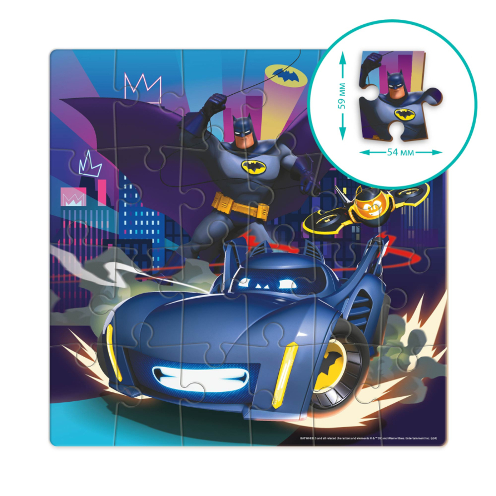 Фото, Відеоогляди пазл dodo batwheels бетмобіль бам