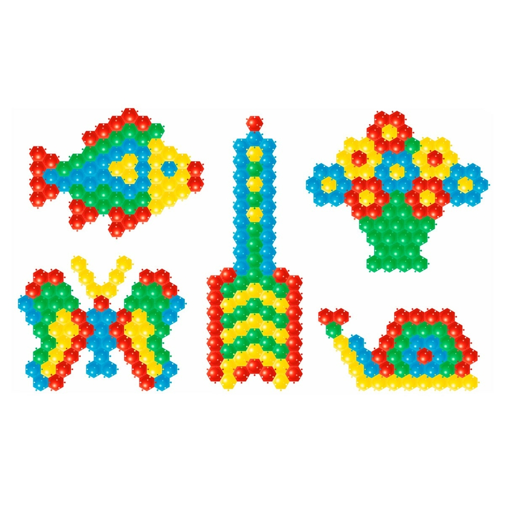 Фото, Видеообзоры іграшка мозаїка-пазли "килимок технок", арт.3626