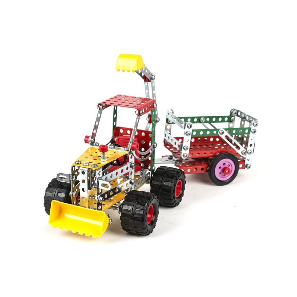 Фото, Видеообзоры конструктор  металевий "будтехніка технок", 3879