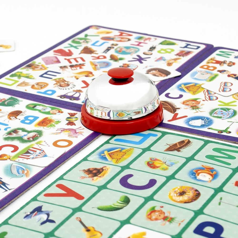 Фото, Видеообзоры гра зі дзвоником «гостре око. абетка» vt8010-14