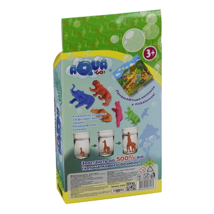 Фото, Відеоогляди набір aqua go дикі тварини (30256)