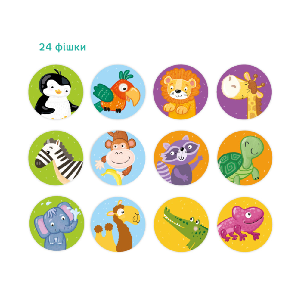 Фото, Відеоогляди настільна гра-мемо dodo дикі тваринки