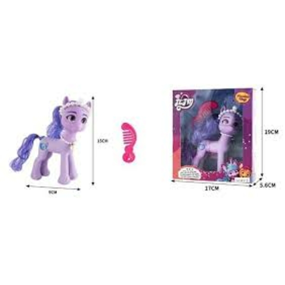 Поні XQ9931B (144/2) аксесуари, гребінець, в коробці