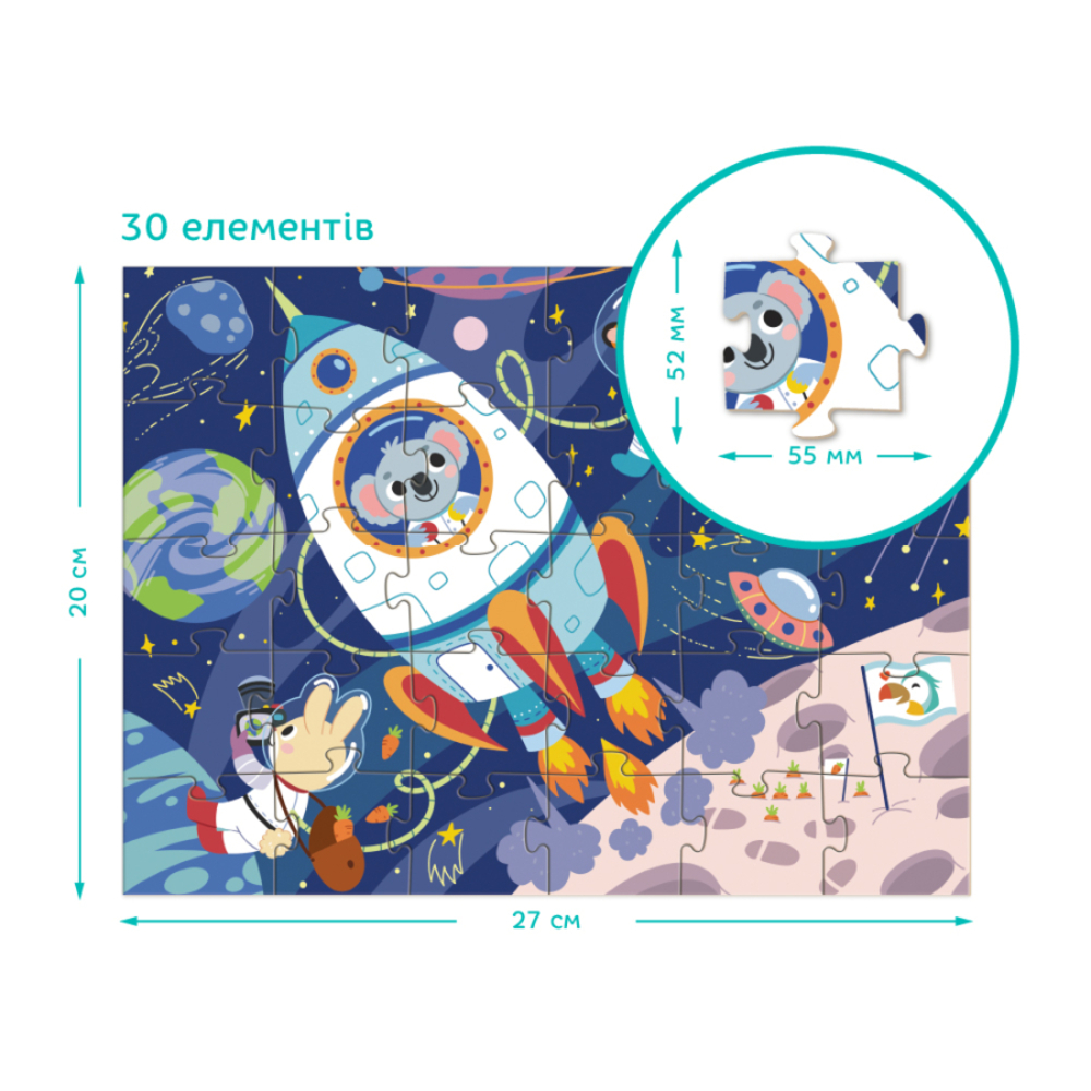 Фото, Відеоогляди набір пазлів dodo транспорт