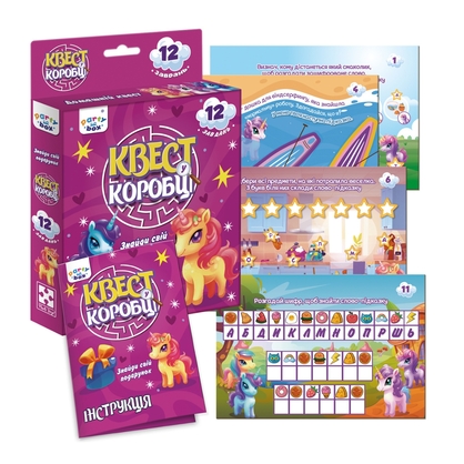 Фото, Видеообзоры гра настільна vladi toys розважальна. квест у коробці. єдиноріжки vt5902-01