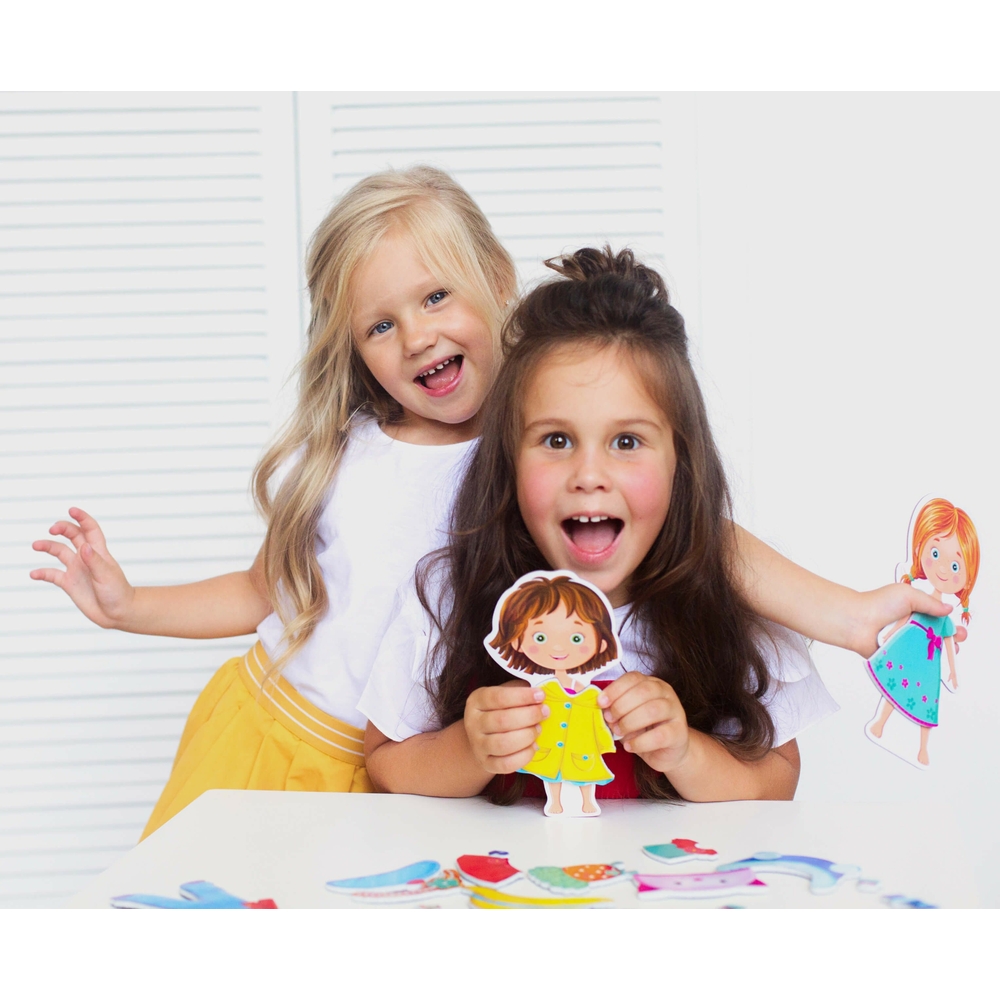 Фото, Видеообзоры гра магнітна одягалка «соня» vladi toys vt3702-07