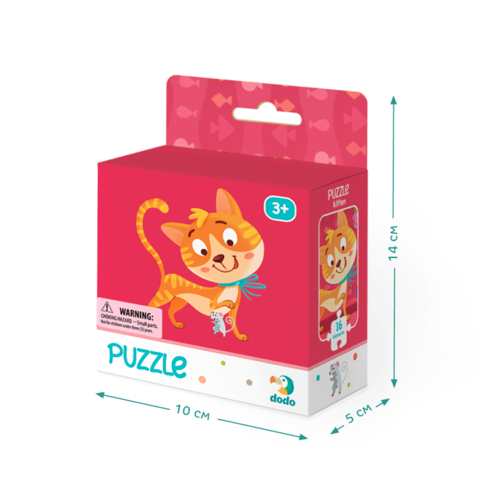 Фото, Видеообзоры пазл dodo кошеня