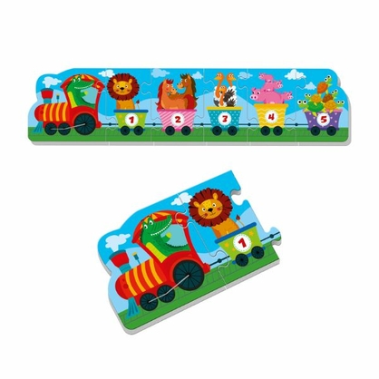 Фото, Видеообзоры гра розвиваюча vladi toys м'які бебі пазли. веселий потяг. vt1106-95 (укр)