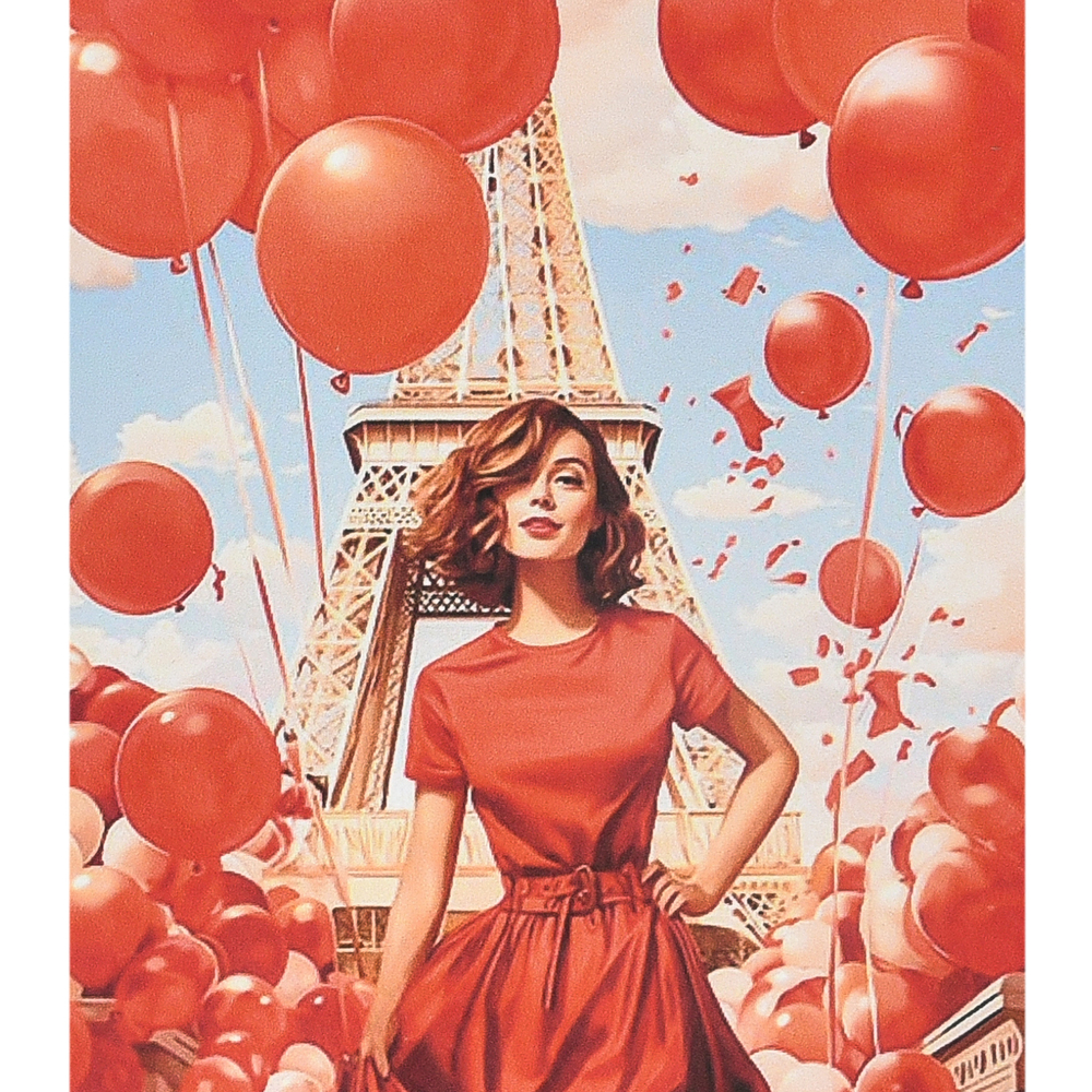 Фото, Видеообзоры алмазна мозаїка strateg преміум яскрава мить в парижі розміром 40х50 см (sk88254)