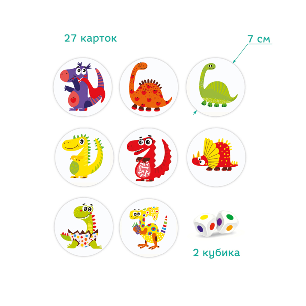 Фото, Відеоогляди настільна гра dodo динозаври