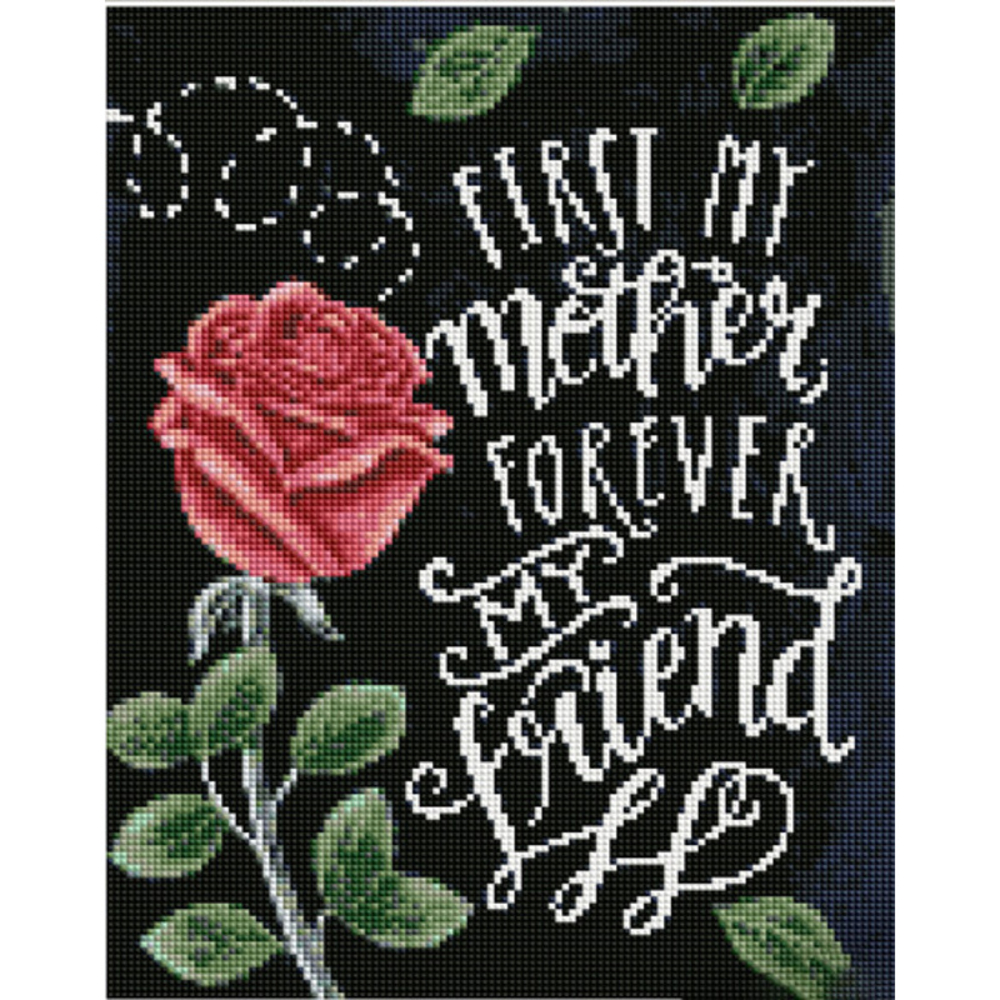 Фото, Видеообзоры алмазна мозаїка strateg преміум листівка для друга розміром 30х40 см (kb115)