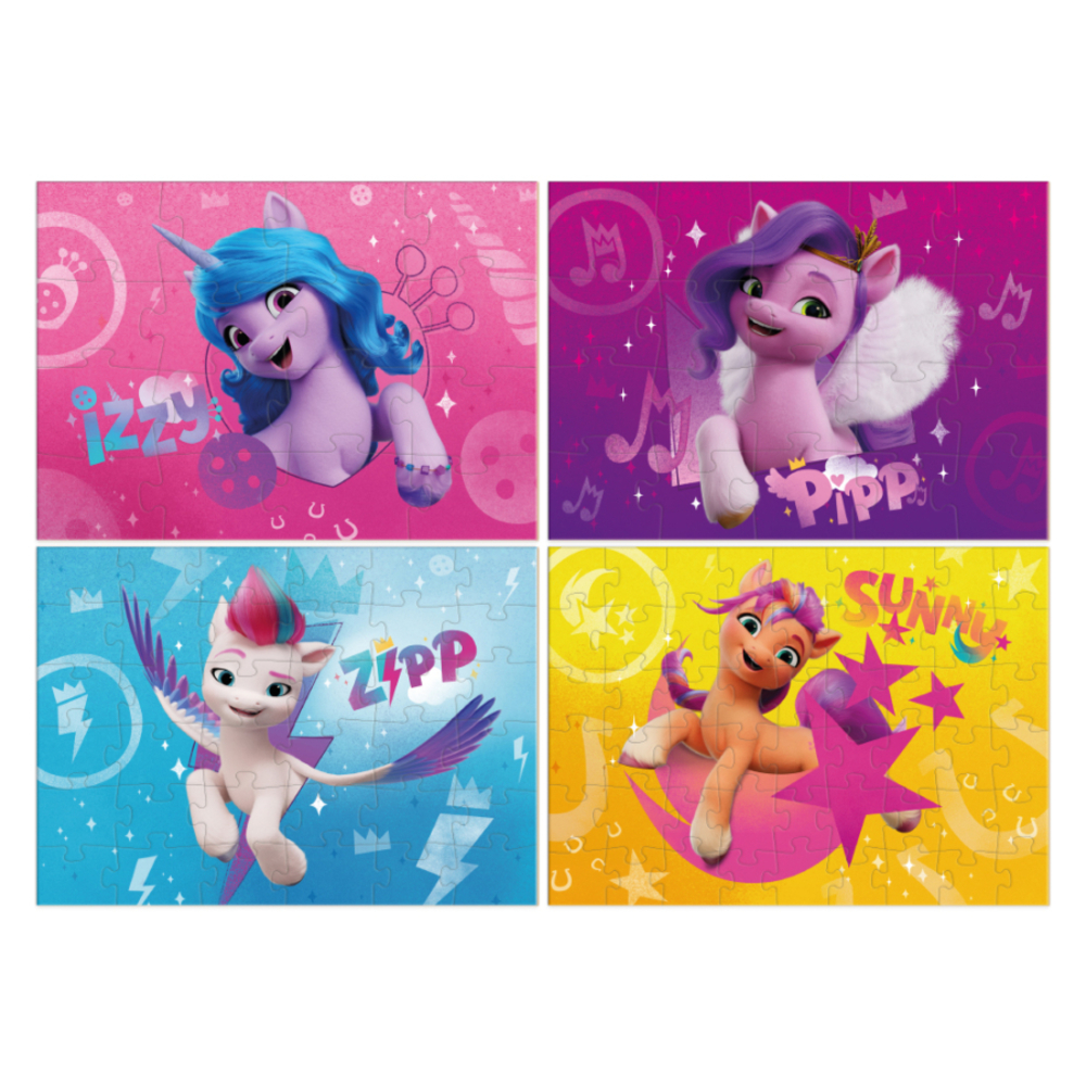 Фото, Відеоогляди пазл 4в1 dodo my little pony чотири подружки