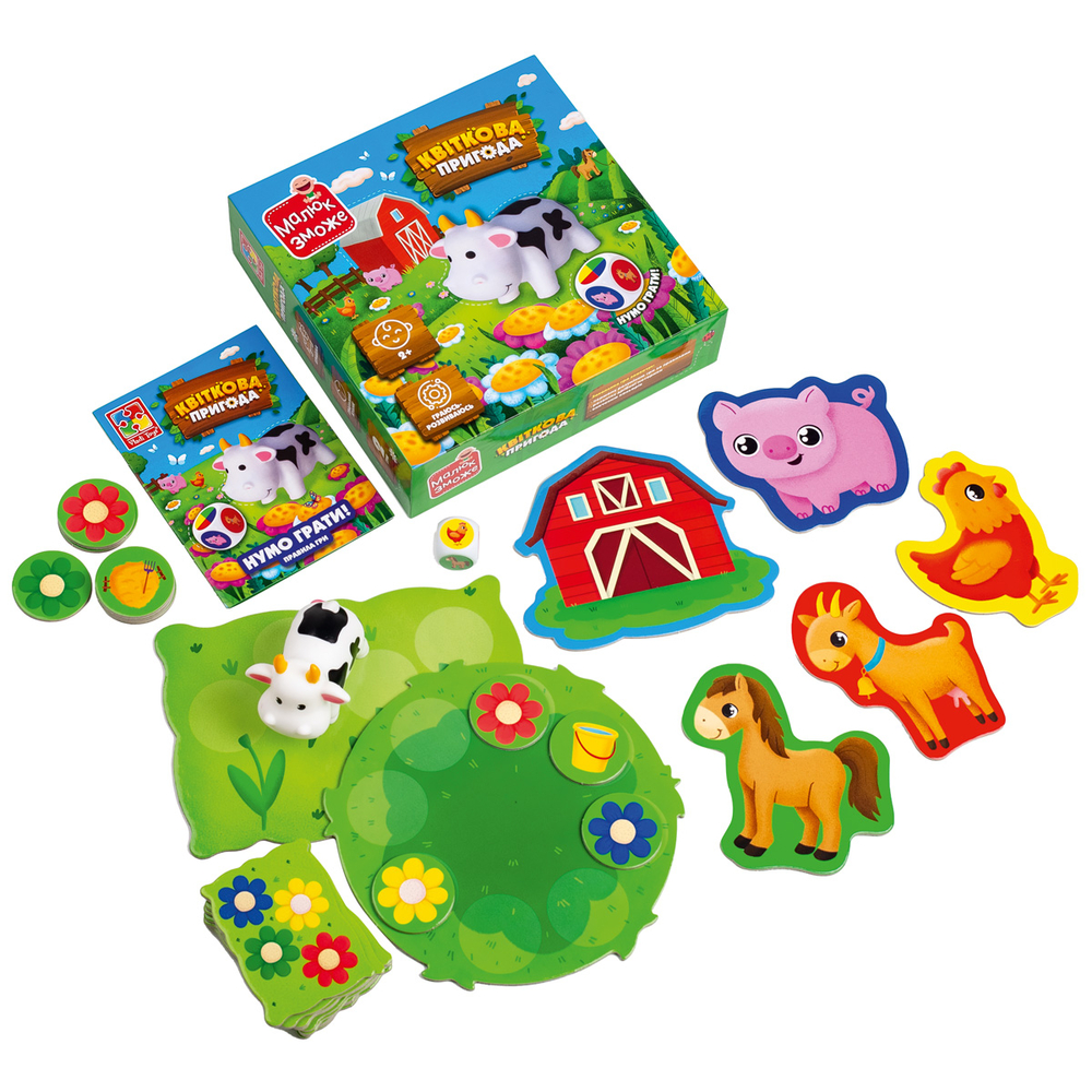 Фото, Відеоогляди гра настільна «квіткова пригода» vt2100-20