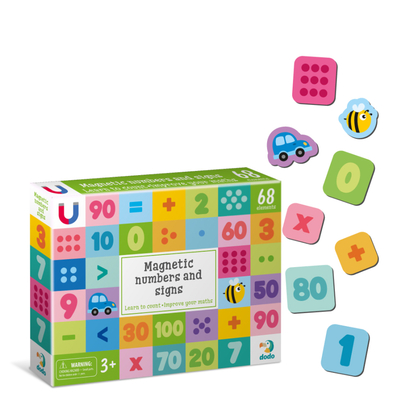 Фото, Відеоогляди набір магнітів dodo магнітні цифри і знаки