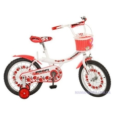 Велосипед PROFI UKRAINE детский 16д. P 1639 UK-1 (1шт)бел-кр,звон,зер,кор,пр кол,в кор-ке,69-16-41см