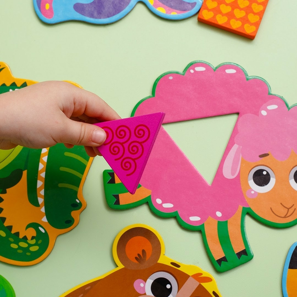 Фото, Відеоогляди гра-сортер «звірята» zb2002-05