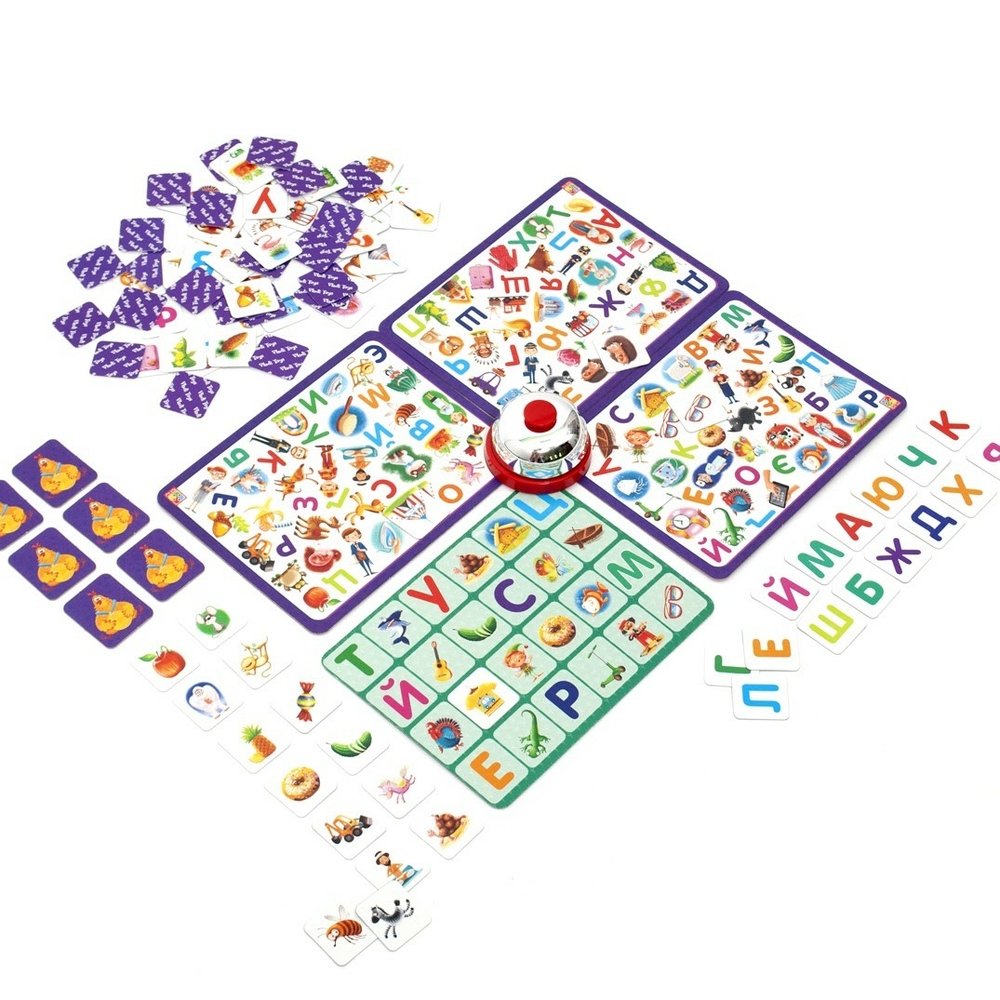 Фото, Видеообзоры гра зі дзвоником «гостре око. абетка» vt8010-14