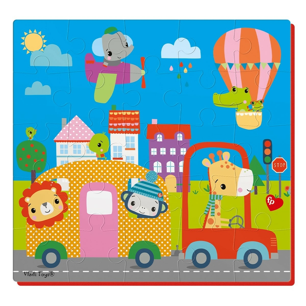 Фото, Відеоогляди м'які пазли «fisher-price. місто» vt1109-05