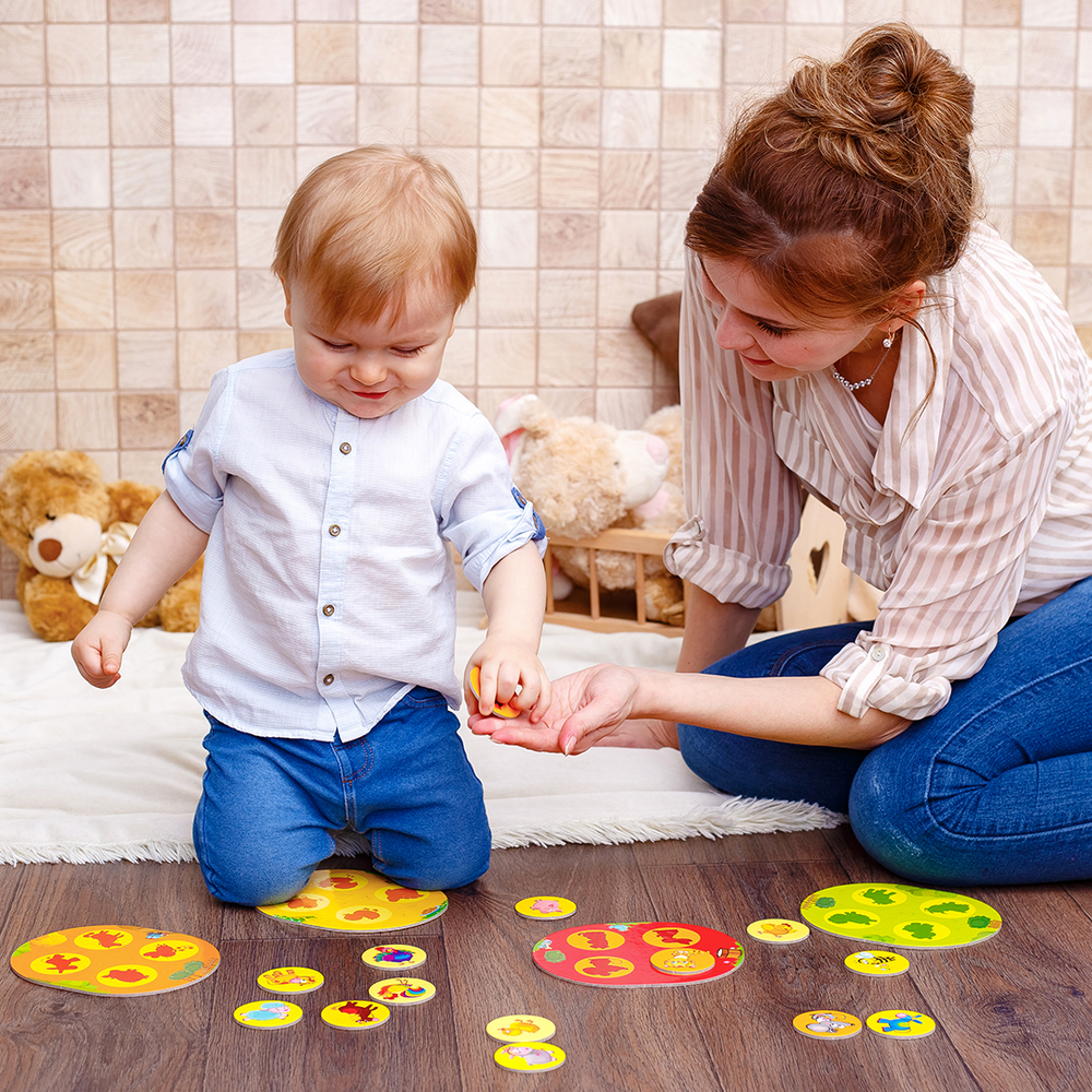 Фото, Відеоогляди великий розвиваючий набір 3 в 1 «ферма» vt2901-03