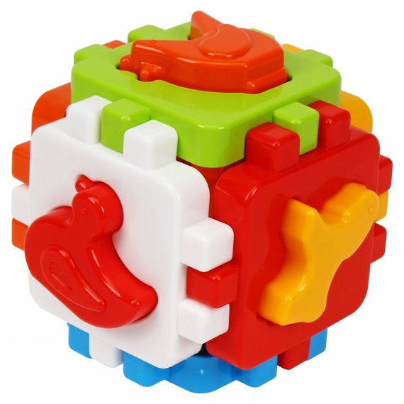 Іграшка куб "Розумний малюк Свійські тварини ТехноК", арт.1943