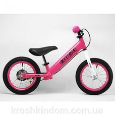 Беговел PROFI KIDS детский 12 д. M 3440AB-7 (1шт) колеса резіна.метал.обод, гальмо, ексцентрики, рож Беговел PROFI KIDS детский 12 д. M 3440AB-7 (1шт) колеса резіна.метал.обод, гальмо, ексцентрики, рож