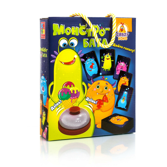 Отзывы  гра зі дзвоником «монстро-батл» vt8010-04
