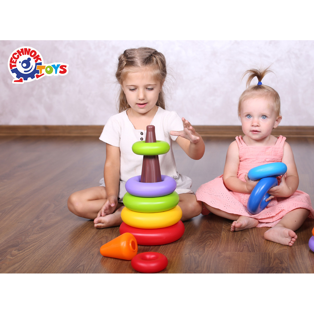 Фото, Видеообзоры іграшка "пірамідка видувна 2 технок", арт.0984