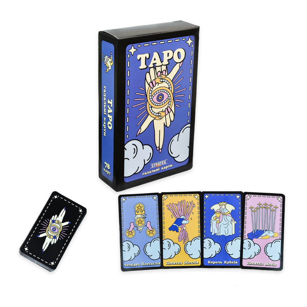Фото, Видеообзоры гадальні карти strateg таро 78шт/уп (30482)