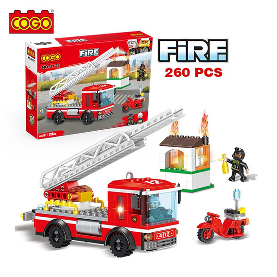 Відгуки  конструктор fire 4172 (пож.маш) 260дет