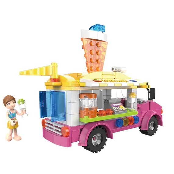 Конструктор COGO Girls 4554 (пружний фургон) 189 деталей