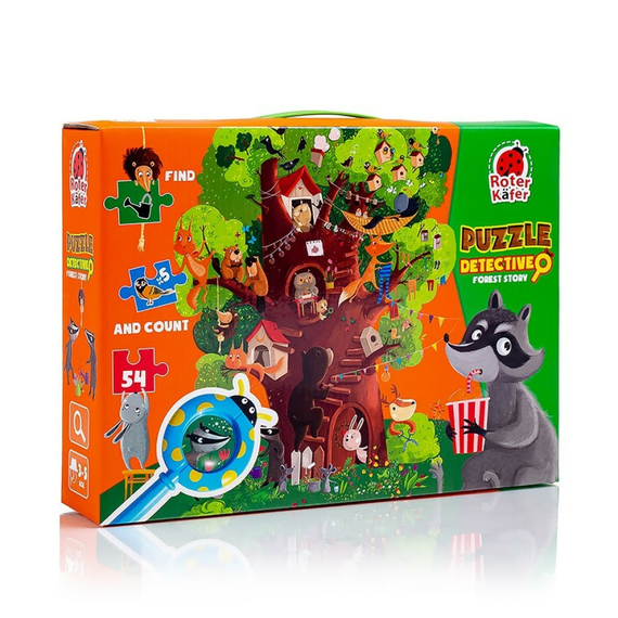 Отзывы  гра віммельбух «пазл-детектив. лісова історія» roter kafer rk1080-04