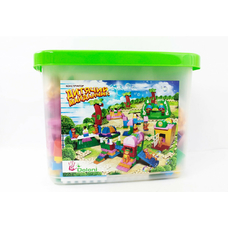 Конструктор "Дитячий майданчик" 172 деталі в боксі Doloni Toys арт. 013888/09
