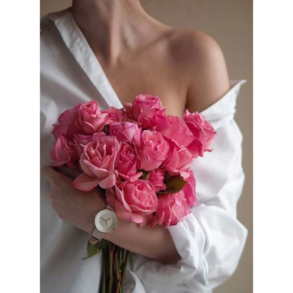 Фото, Відеоогляди алмазна мозаїка strateg преміум найкращий ранок без підрамника розміром 50х65 см  (sgk85925)