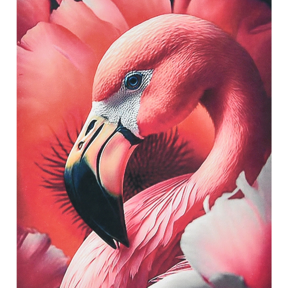 Фото, Видеообзоры алмазна мозаїка strateg преміум рожевий витвір природи розміром 40х50 см (sk88230)