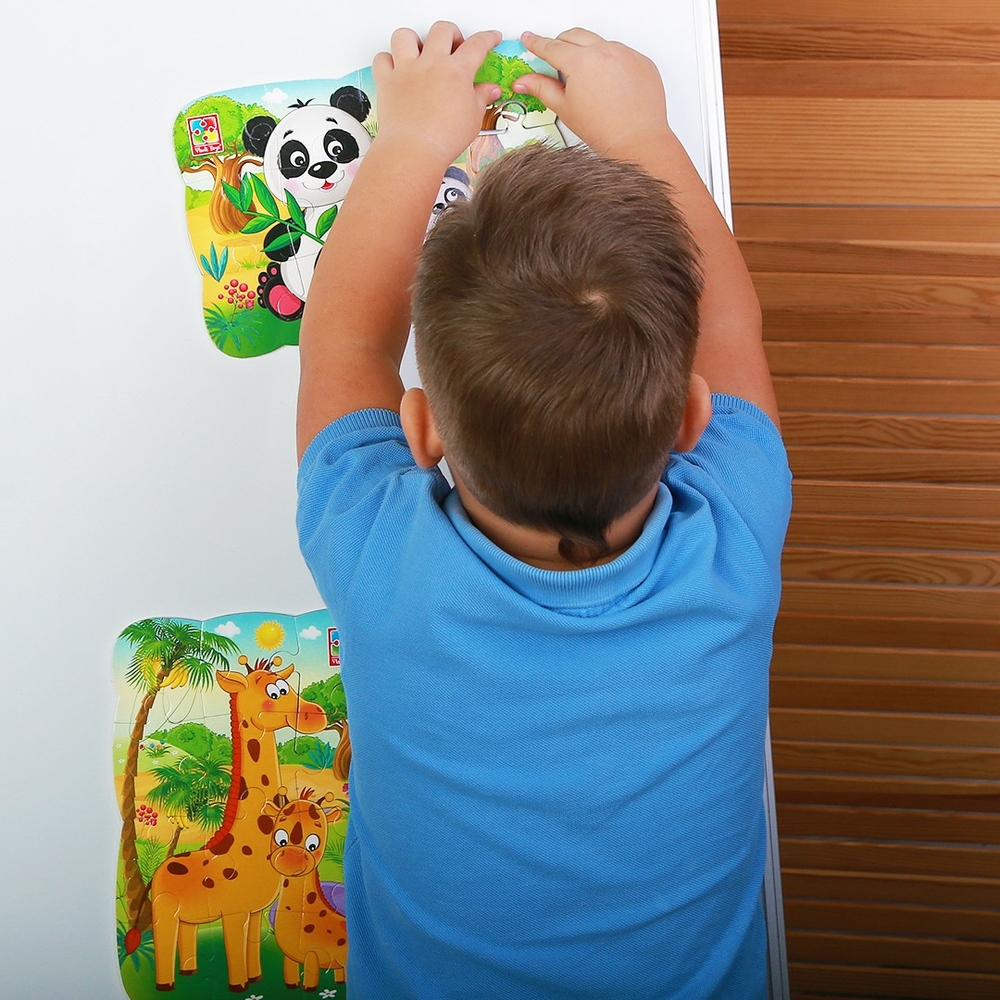 Фото, Відеоогляди пазли на магнітіа5 "пандочки" vt3205-80