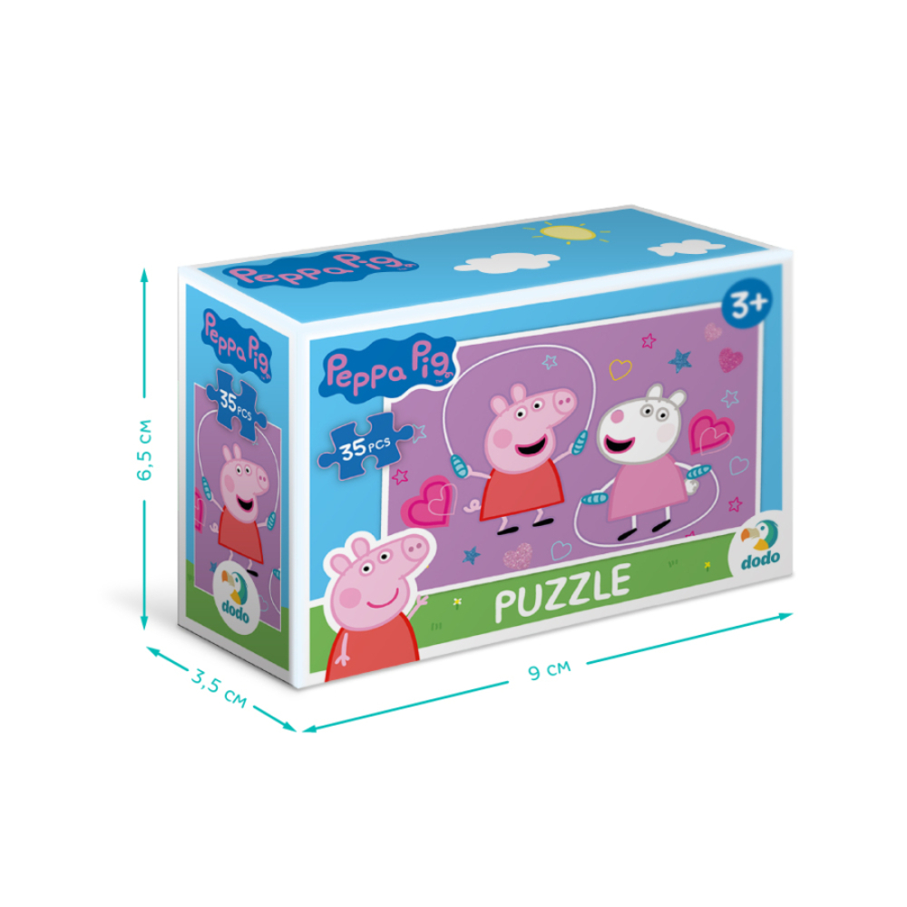 Фото, Відеоогляди пазл-міні dodo peppa pig гра з подружкою