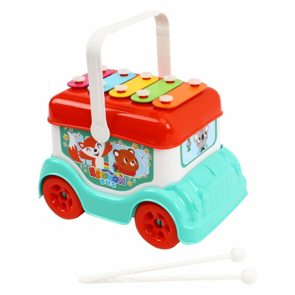 Фото, Відеоогляди іграшка «автобус-ксилофон технок», арт.9857