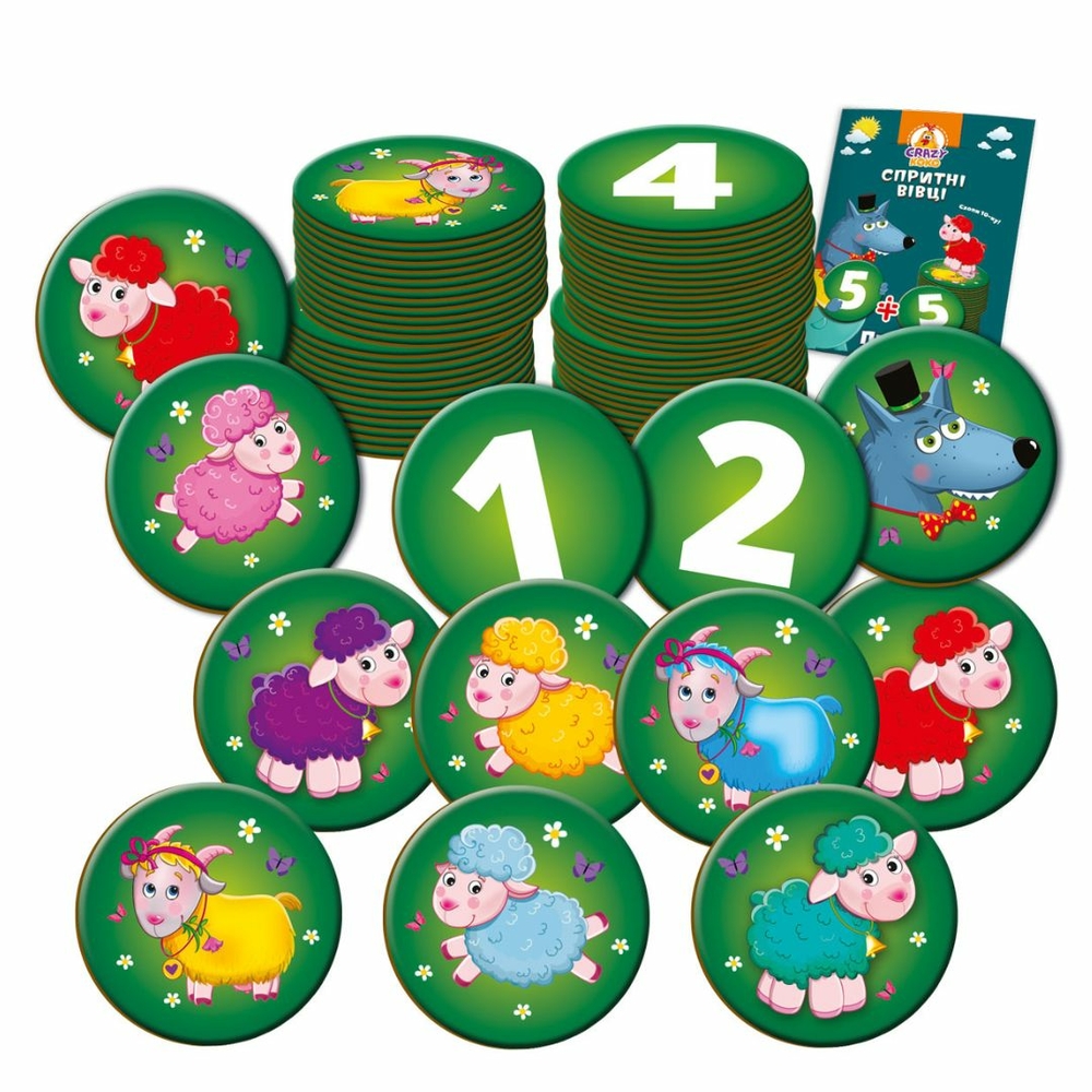 Фото, Видеообзоры гра настільна vladi toys розважальна. спритні вівці. схопи 10-ку! vt8033-07